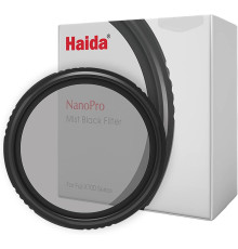 Светофильтр  Haida Mist Black 1/4 фильтр для камер FujiFilm X100VI, X100V, X100F, X100T, X100S, X100 + крышка (код HD4785)