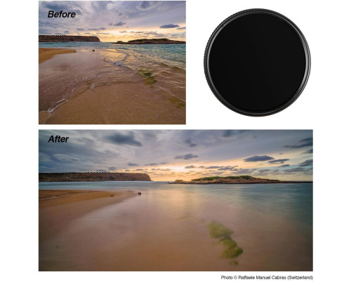 Нейтрально-серый светофильтр Haida PROII Variable ND Filter с переменной плотностью (1.5-5.0 стопов) - 77 мм (код HD4663)