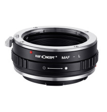 Адаптер K&F Concept MAF-L для об'єктивів Sony A (Minolta AF) на байонет L-mount (LEICA-L, PANASONIC L, SIGMA L)