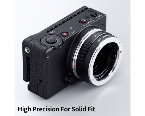 Адаптер K&F Concept MAF-L для объективов Sony A (Minolta AF) на байонет L-mount (LEICA-L, PANASONIC L, SIGMA L)