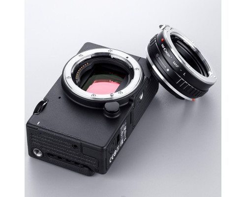 Адаптер K&F Concept MAF-L для объективов Sony A (Minolta AF) на байонет L-mount (LEICA-L, PANASONIC L, SIGMA L)