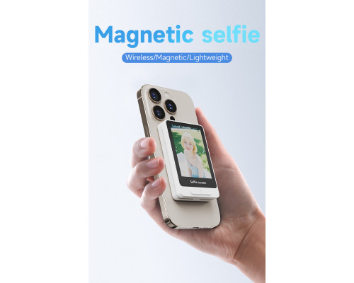 A1 Vlog Selfie Monitor — магнитный экран для селфи и стримов для задней камеры смартфона