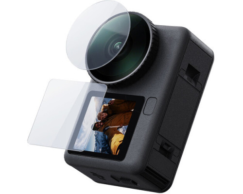 Защитное стекло TELESIN S6-FLM-25 для DJI OSMO Action 6 (на 2 дисплея и объектив)