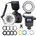 Кольцевая LED макровспышка HONGDAK HD-130 для фотоаппаратов