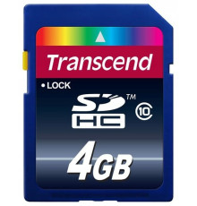 Карта пам'яті Transcend SD HC 4 GB (10 Class)