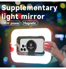 Кільцева LED-лампа ZGRL-01 RGB — кольорова з магнітним тримачем для смартфона та мініштативом