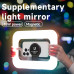 Кольцевая LED лампа ZGRL-01 RGB - цветная с магнитным держателем для смартфона и мини-штативом