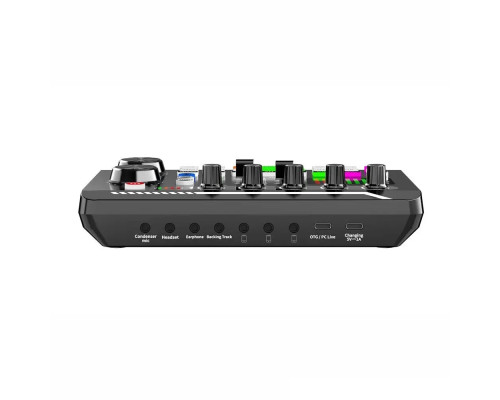 Внешняя звуковая карта F998, аудиоинтерфейс, микшер, Bluetooth адаптер Live Sound Card USB-гарнитура для микрофона Voice Changer