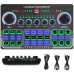 Внешняя звуковая карта X50, аудиоинтерфейс, микшер, Bluetooth адаптер Live Sound Card USB-гарнитура для микрофона