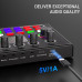 Внешняя звуковая карта F009, аудиоинтерфейс, микшер, Bluetooth адаптер Live Sound Card USB-гарнитура для микрофона Voice Changer