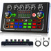 Внешняя звуковая карта F009, аудиоинтерфейс, микшер, Bluetooth адаптер Live Sound Card USB-гарнитура для микрофона Voice Changer