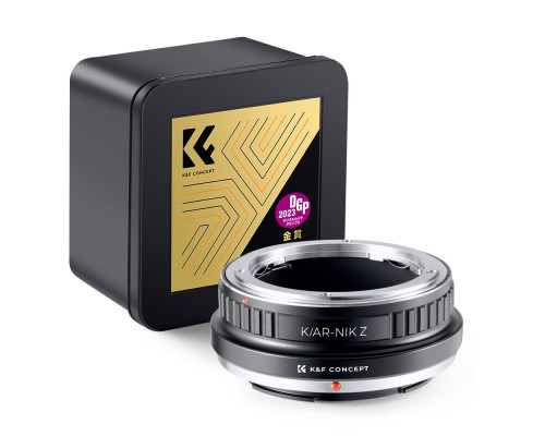 Адаптер (переходник) K&F Concept - K/AR - Nikon Z (Konica Auto-Reflex (AR) на Nikon Z) для камер Nikon с байонетом Z-mount