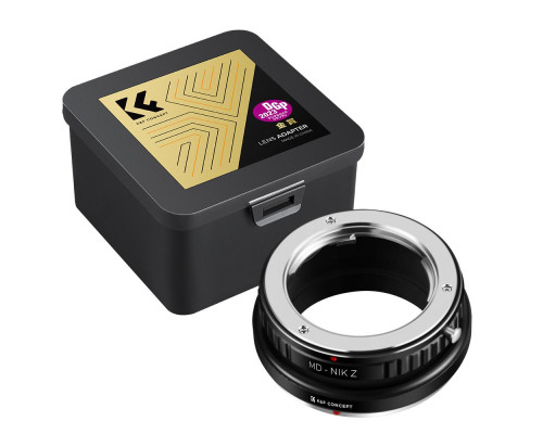 Адаптер (переходник) K&F Concept - MD - Nikon Z (Minolta MD на Nikon Z) для камер Nikon с байонетом Z-mount