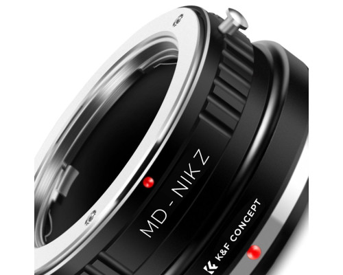 Адаптер (переходник) K&F Concept - MD - Nikon Z (Minolta MD на Nikon Z) для камер Nikon с байонетом Z-mount