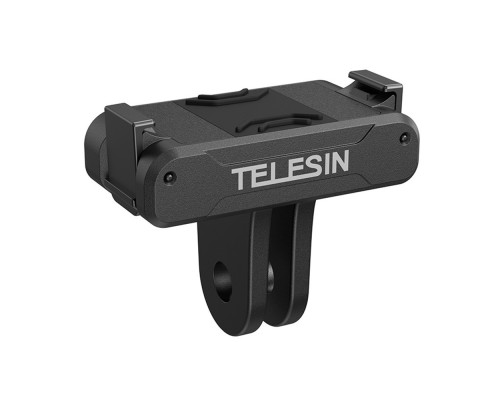 Магнитный адаптер TELESIN с двумя захватами для DJI OSMO Action 3, 4, 5 Pro, OSMO360 (код S7-JBK-23-TDJ)