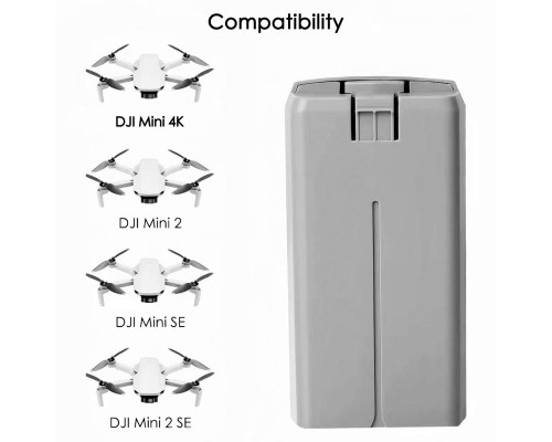 Аккумулятор JMI2B (JMI2) для DJI Mini 2, Mini 4K, Mini SE, Mini 2 SE (2250 mAh)