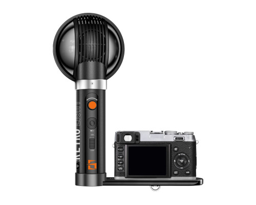 Профессиональный камерный свет LENSGO 40SHB (40 Вт) 2700K-7000K, аккумулятор 2600mAh в ретро-стиле для камер и смартфонов