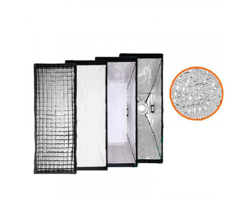 Софтбокс-стрип (стрипбокс) Godox SB-FW50130 50 x 130cm см с сотами (грид) для студийных вспышек (байонет Bowens)