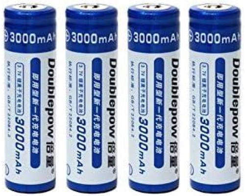 Аккумуляторы AA  (пальчиковые) - Doublepow 3000 mAh (4 шт) Ni-Mh
