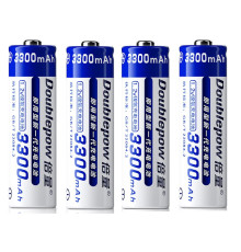 Акумулятори AA (пальчикові) — Doublepow 3300 mAh (4 шт.) Ni-Mh