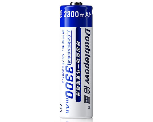 Аккумуляторы AA  (пальчиковые) - Doublepow 3300 mAh (4 шт) Ni-Mh