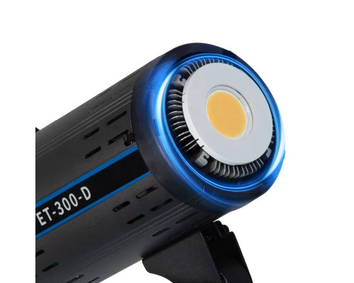 Постоянный студийный LED свет. видеосвет ZSYB ET-300D 300W, 5600K (монохром) + пульт ДУ — для фото и съемки, Bowens
