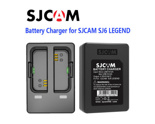 Зарядний пристрій SJcam SJ6 Legend (dual) - для двох акумуляторів