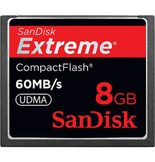 Картка пам'яті Sandisk Extreme Compact Flash CF 8 GB (60 mb/s)