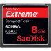 Карта памяти Sandisk Extreme Compact Flash CF 8 GB (60 mb/s)