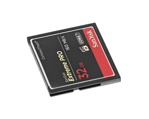 Карта памяти Sandisk Extreme Pro Compact Flash CF 32 GB (160 mb/s)  (UDMA 7)