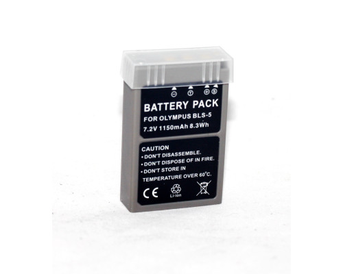 Акумулятор для фотоапаратів OLYMPUS - BLS-5 (PS-BLS5, BLS-50) - анлог на 1150 ma