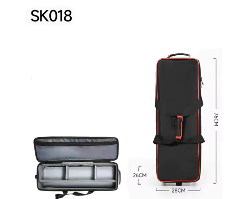 Кофр (чемодан) на колесиках - для студийного фото-видеоборудования Mundial SK018 (76×28×26 см)
