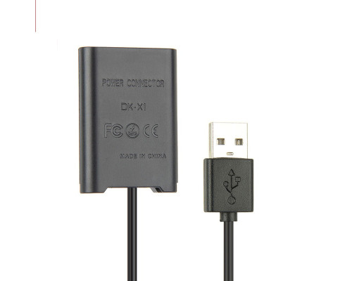 USB-адаптер живлення DK-X1 для камер SONY DSC-RX1 RX1R RX100 II RX100 III RX100 IV M2 M3 M4 та ін (разово акумулятор NP-BX1)