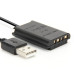 USB-адаптер живлення DK-X1 для камер SONY DSC-RX1 RX1R RX100 II RX100 III RX100 IV M2 M3 M4 та ін (разово акумулятор NP-BX1)