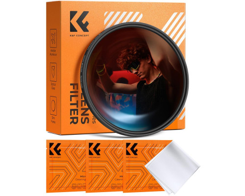 Светофильтр K&F Concept 67 mm Nano-B Spiral Halo - «Спиральное гало»