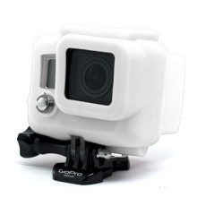 Силіконовий чохол, ніжки для боксерської екшн камери GoPro Hero 3, 3+, 4, 4+ - білий (Арт. XTGP99)