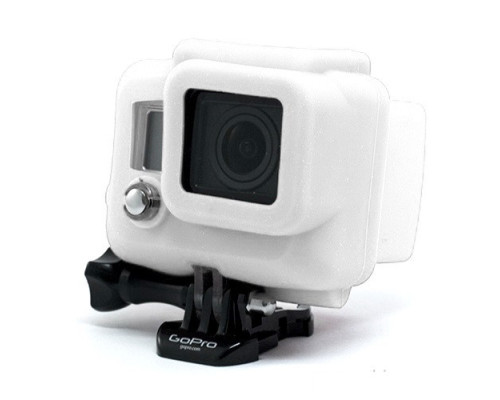 Силіконовий чохол, ніжки для боксерської екшн камери GoPro Hero 3, 3+, 4, 4+ - білий (Арт. XTGP99)