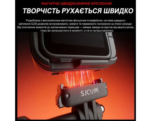 Экшн-камера SJCAM SJ30 Dual Lens - комплектация Standard Combo — экшн-камера 8K с двумя объективами и поворотным экраном