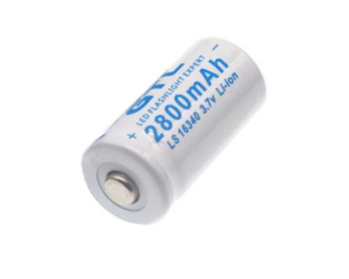 Аккумулятор CR123A, CR123, LR123A, 16340 GTL 2800 mAh (цена за 1 штуку)