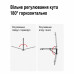 Настенный раздвижной кронштейн-крепление L1800 (90–180 см) студийного оборудования, осветительные приборы, отражатели и т.д.