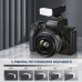 Компактная вспышка для фотоаппаратов Panasonic QU-13 Mini Camera Flash Speedlite с USB‑C и аккумулятором 1200 мА