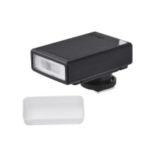 Компактний спалах для фотоапаратів Canon QU-13 Mini Camera Flash Speedlite з USB-C та акумулятором 1200 мА