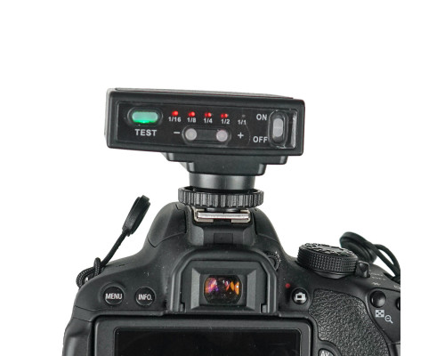 Компактная вспышка для фотоаппаратов Nikon QU-12 Mini Camera Flash Speedlite с USB‑C и аккумулятором 1200 мА