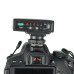 Компактная вспышка для фотоаппаратов Nikon QU-12 Mini Camera Flash Speedlite с USB‑C и аккумулятором 1200 мА