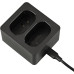 Зарядное устройство с USB - TYPE-C для 2-х аккумуляторов Leica BP-SCL6 (Leica 19531) для камер Leica Q2, Q3, SL2, SL2-S, SL3 SL3-S