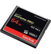 Картка пам'яті Sandisk Extreme Pro Compact Flash CF 64 GB (160 mb/s) (UDMA 7)
