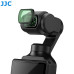 Набор светофильтров JJC (0.72x Wide-Angle+CPL+VND ND2-32+Black Diffusion 1/4) для DJI Osmo Pocket 3 / 4 (код F-PK4WA) - 4 шт