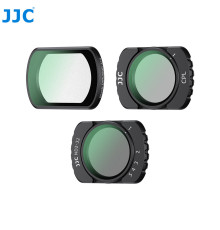 Набір світлофільтрів JJC (CPL+VND ND2-32+Black Diffusion 1/4) для DJI Osmo Pocket 3 / 4 (код F-PK3) — 3 шт