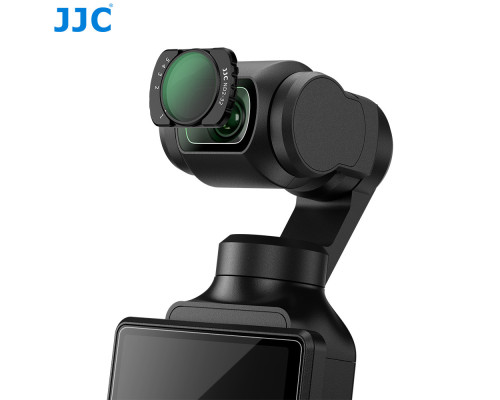 Набор светофильтров JJC (CPL+VND ND2-32+Black Diffusion 1/4) для DJI Osmo Pocket 3 / 4 (код F-PK3) - 3 шт