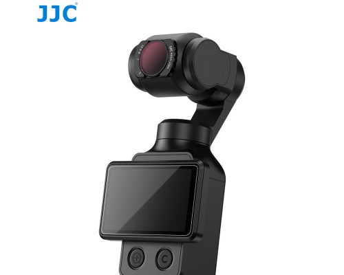 Регулируемый (variable) светофильтр JJC (ND64–1000) для DJI Osmo Pocket 3 / 4 (код F-PN641K)